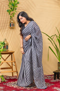 Metro Stripes Saree