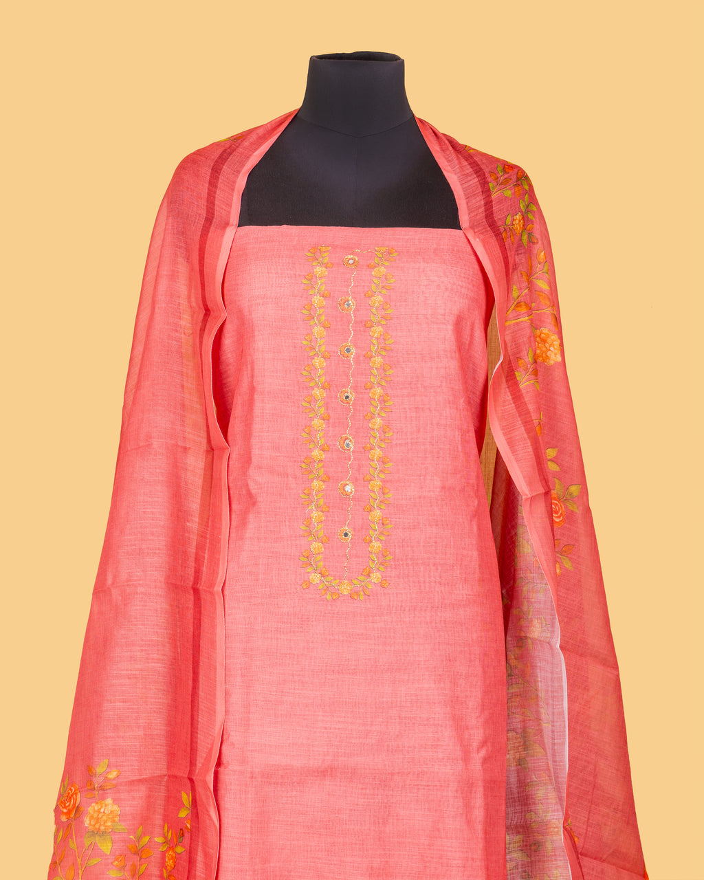 Deer & Blossom—Coral Set