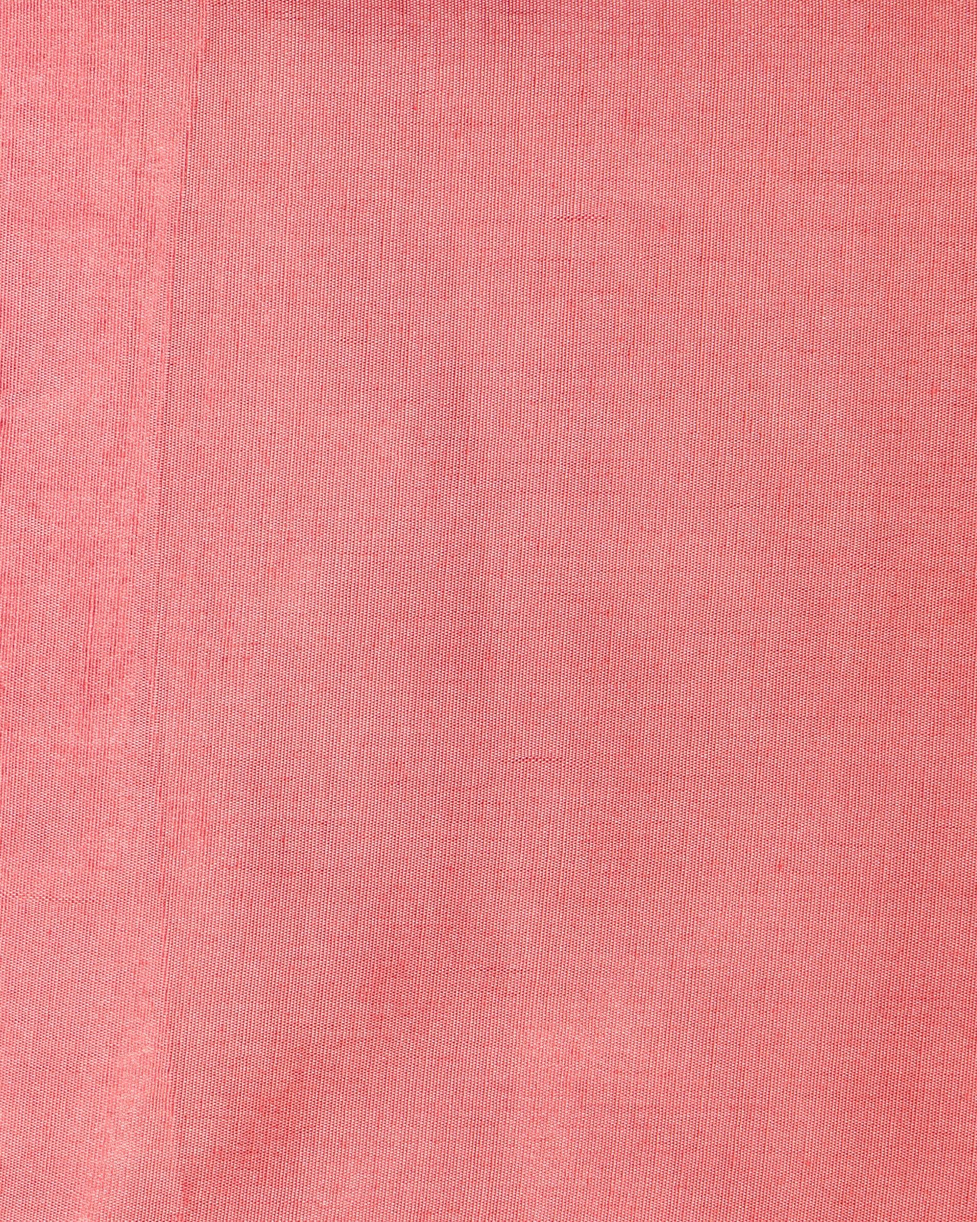 Rose Coral Chanderi Bloom Set