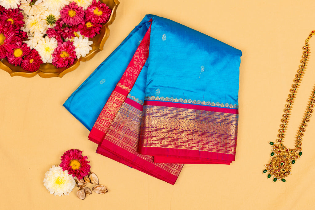 RajNila Kanjivaram Saree