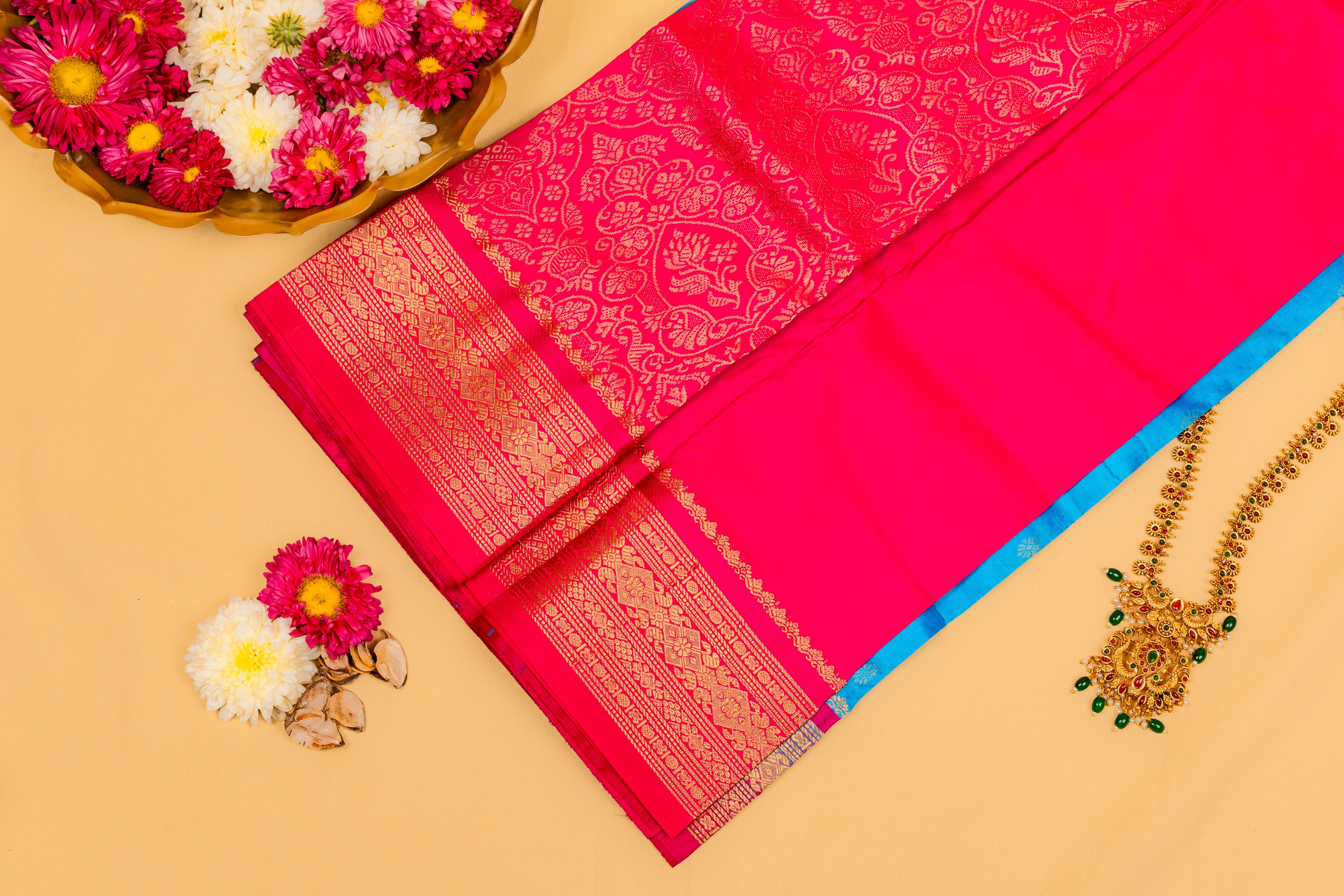 RajNila Kanjivaram Saree