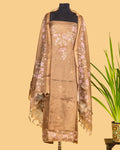 Honey Beige Floral Elegance