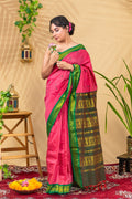 Rani Emerald Royale—Gadwal Silk