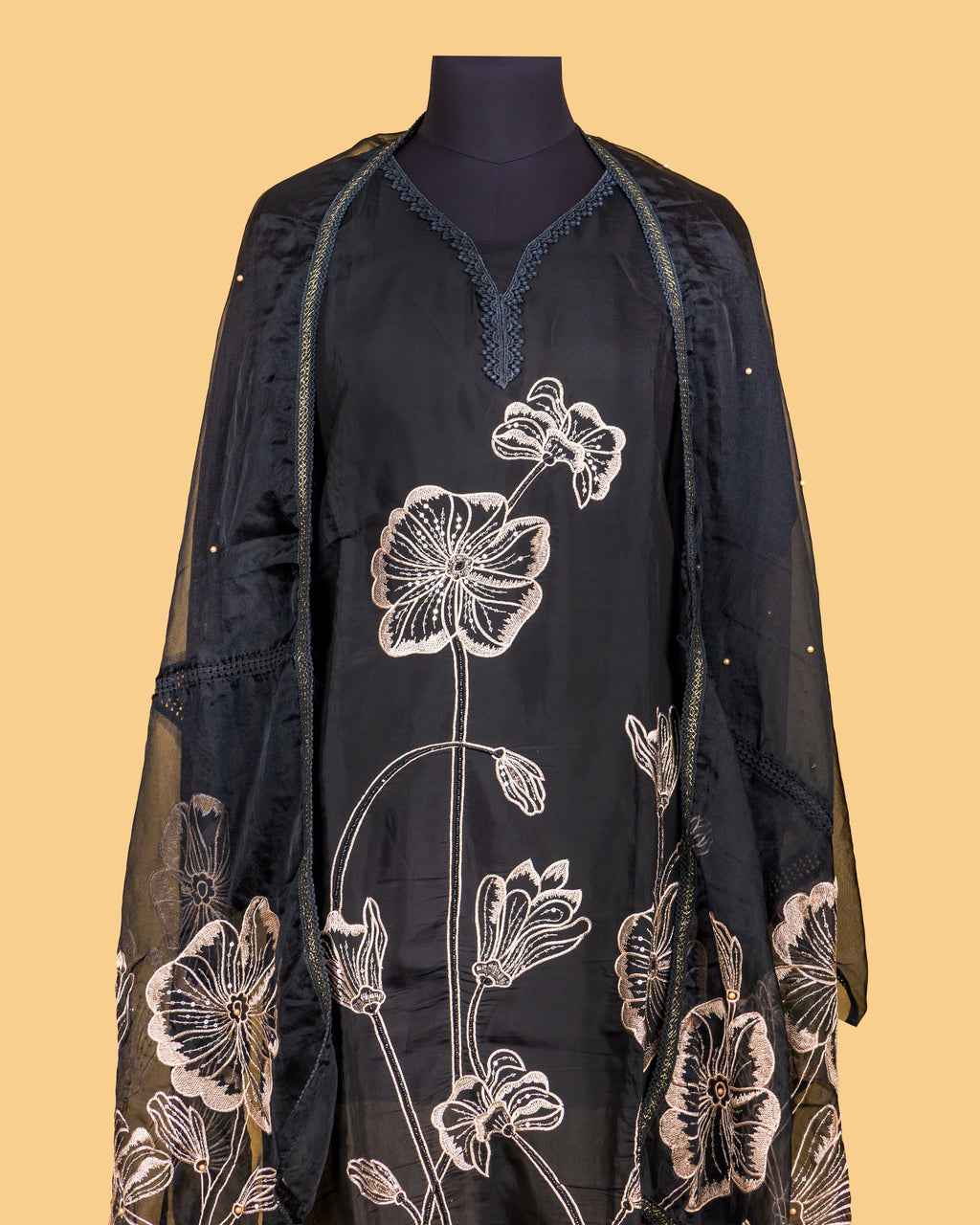 Midnight Garden Suit Set