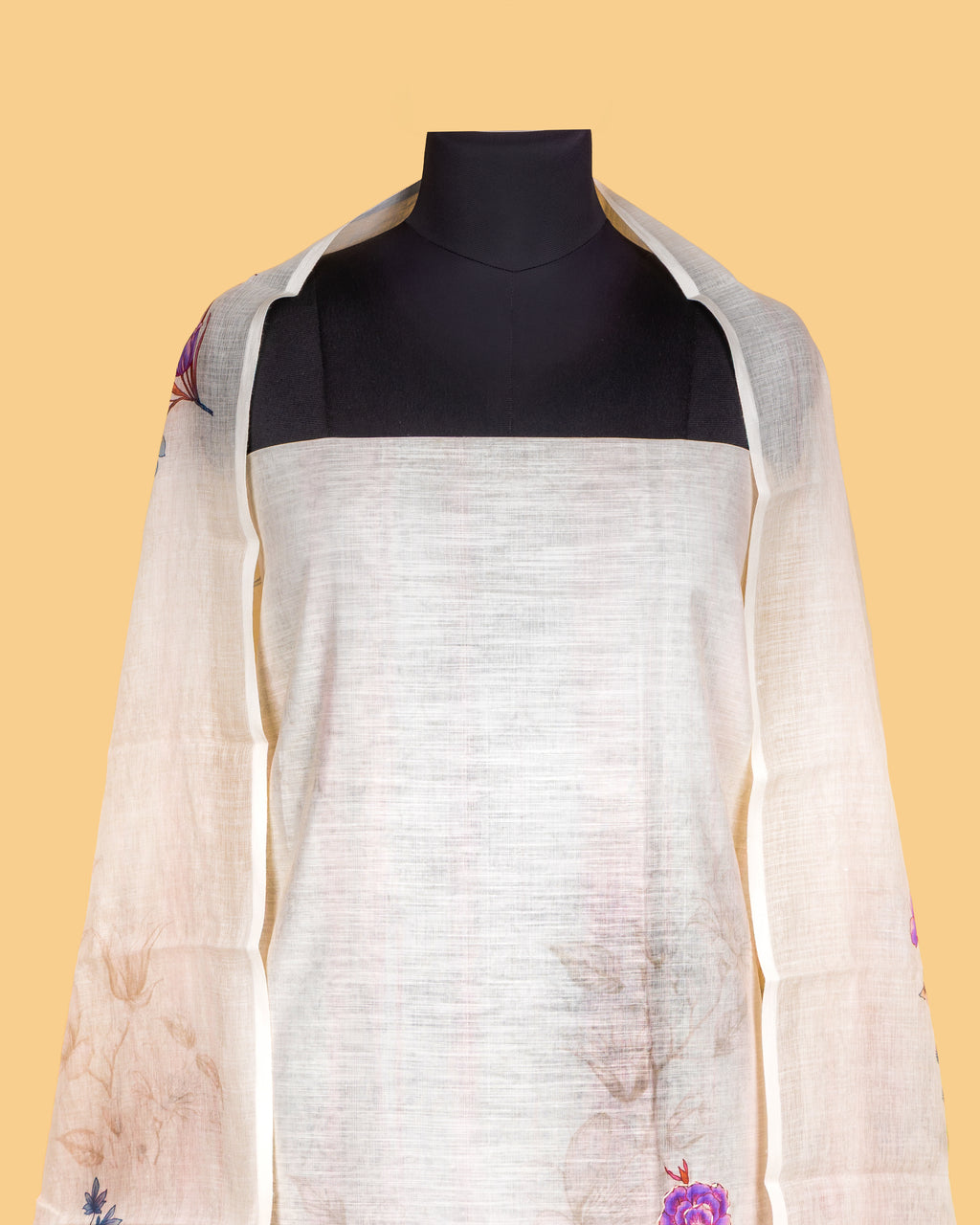 Pearl Garden Floral Dress Material