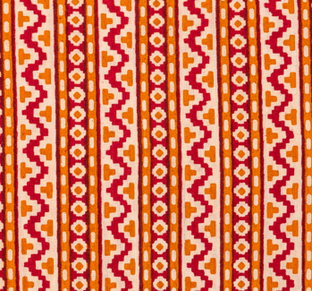 Mustard Mosaic Motif Dress Material